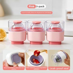 Food Grade Silicone Ice Mold Large Round