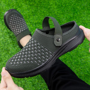 CHUNZULI | Wide Toe & Swollen Foot Support Anti-Slip Elderly Slippers