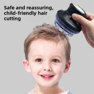 MONLEYTA | Baby Child Hair Clipper Self Service Bald Head Tool Flat Top Home Use Electric Fly Saucer Lazy Persons Hair Trimmer