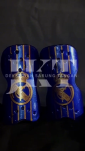 Deker sablon Kecil Fiber / Shinpad Sepak Bola Futsal