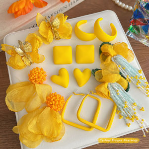 Sweet Yellow Flower Earrings: A Durable & Stylish Summer Accessory