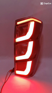 ไฟท้าย D-max ดีแม็ก 2024 2020 2021 2022 2023 - 2025 LED เบรคเต็ม4เส้น ไม่ต้องแปลง *1คู่* dmax 24-Modify *