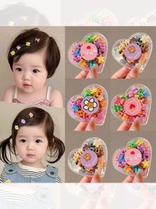 Cute Mini Childrens Hair Clip Girls Baby Girls Side Bangs Fringe Hair Clip Sweet Style Infant Hair Accessory Headwear