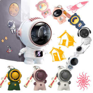 พัดลมห้อยคอ พัดลมนักบินอวกาศ พัดลมมือถือ ชาร์จUSB พัดลมมินิ พัดลมพกพาพร้อมเชือกคล้องปกพร้อม นักบินอวกาศขนาดเล็ก เสียงเงียบ สินค้าจากสหรัฐอเมริกา