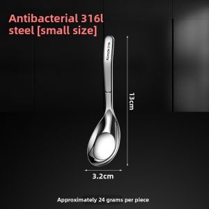 Korade | Antibacterial Stainless Steel Spoon for Children and Adults