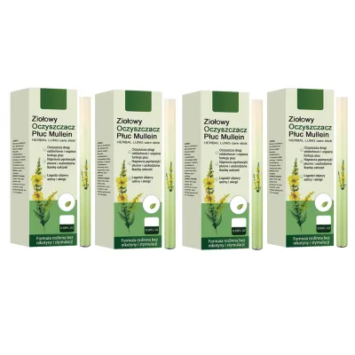 4Pcs 1.5ML Herbal Diffuser Pen With Extracts Of Natural Plant For Lung Cleansing Breathing Improvement Respiratory Cleansing