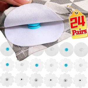 24PCS Duvet cover kẹp bẻ tấm ga trải giường khóa bên trong chăn góc giữ quần áo chốt chống Kẹp tóc mái Vỏ bọc nệm Fastener