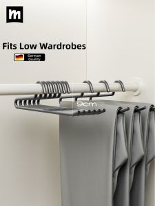 MINGZHI | No Scratch Anti-slip Pants Hanger Aluminum
