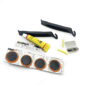 Talao Bike Inner Tube Repair Kit Bicycle Tube Patch Kits with Portable Storage Box