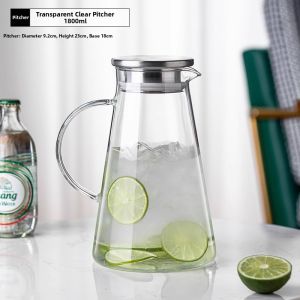 SENGAOPAI | Heat-Resistant Glass Water Pitcher for Cold Use Home Set