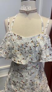 Alicia Couture - Yorica Flower Dress - Ready Stock Collection - Dress Wanita Korean Style