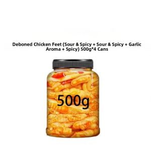 Ready-to-Eat Commercial Chicken Feet 5-20 Lbs Spicy and Lemon Chili