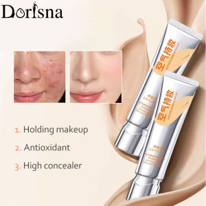 Dorisna 30g Air Holding Makeup Liquid Foundation Durable Waterproof Long-lasting Concealer Beauty Foundation Cream Professional Cosmetics