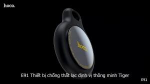 【4PCS】 HOCO E91 Địa điểm thông minh Thiết bị chống mất thiết lập Bluetooth Smart Tag Finder Airtag Tracker Finder cho iPhone / iPad / Mac