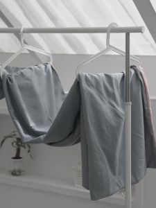 360 Rotatable Drying Rack Round Circle Shape Spiral Blanket Bedsheet Hanger Rotating Heavy Duty Hook Sheet Rack