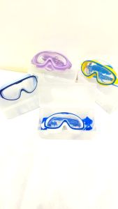 Childrens Swimming Protection Diving Set New 2in1 Swimming Cap + Goggles Anti Fog Swimming Accessories for Kids Girls & Boys