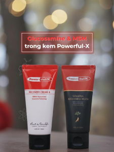 Combo 5 Gói 2ml Kem Massage PowerfulX Ginseng Recovery Cream Hàn Quốc Giảm Đau Mỏi Phục Hồi Cơ Xương Khớp & Chấn Thương Sau Vận Động