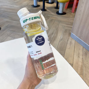 Sporty Tritan Plastic Cup Large Capacity Tea Brewing Mens Simple Summer  High Aesthetic Value Water Cup for Outdoor Use