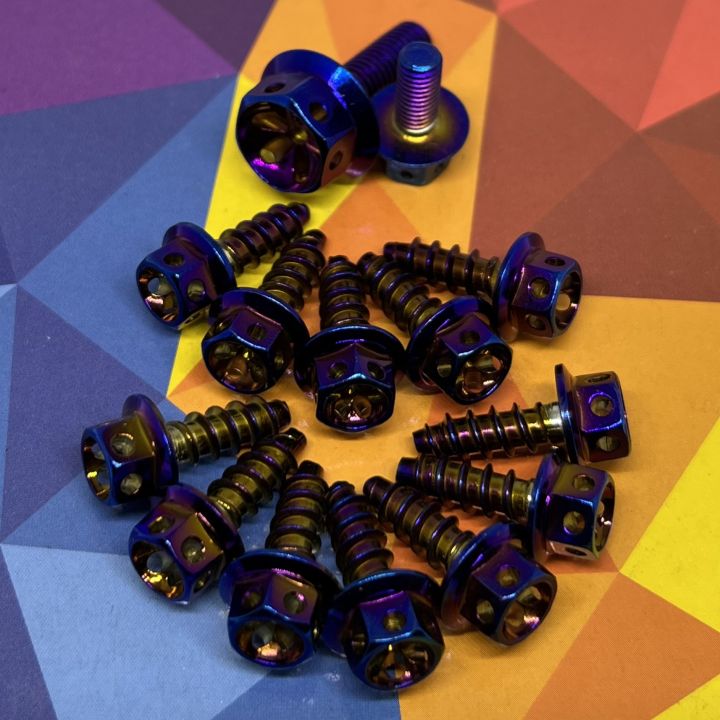 NMAX V1/V2 Body bolts set TITANIUM (14PCS) Universal Motorcycle