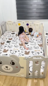 Playpen for Baby Foldable Large Stable adjustable shape customizable fence shape Easy Install