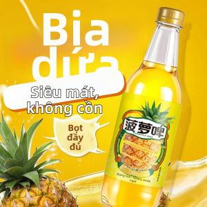 Nước Giải Khát Có Ga Hương Dứa Không Chất Béo Không Cồn Ít Calo 500ml