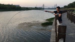 COD Joran Tegek Carbon Composite Biru Putih 270 360 450 Bayar Di Tempat Joran Pancing Ultralight Teleskopik Pendek Tongkat Pancing Aliran Serat Karbon Untuk Air Tawar Danau Sungai/Tongkat Pancing Joran Pancing Teleskopik/Joran Pancing Ultralight Pendek