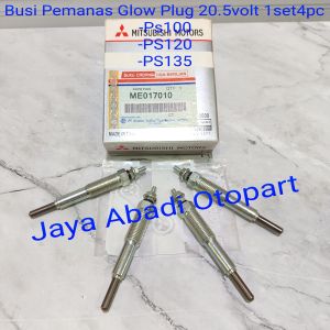 Busi Pemanas Ps120 Glow Plug Mitsubishi Ps 120 Ps120 4D30 20.5Volt 1set4pc Original