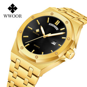 นาฬิกาข้อมือผู้ชายหรูหรารุ่นใหม่กันน้ำแนวธุรกิจวันที่ส่องสว่างสัปดาห์นาฬิกาผู้ชายวงเหล็กสแตนเลสนาฬิกาควอตซ์ของผู้ชาย-8887