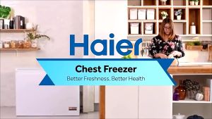[SAVE4.0 NUR] Haier 258L 6-in-1 Convertible Chest Freezer / 150h Cooling Retention / Anti-Bacterial - BD-288HEC 4 Stars WAH LEE STORE