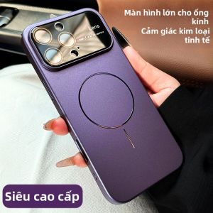 DAIMANG | Daimang ngay lập tức đổi sang mẫu mới 18 cửa sổ lớn từ tính 17p nguyên bản phù hợp cho iPhone16pro ốp điện thoại di động Apple 14 15ProMax tiên tiến 12 với phim ống kính 13 cặp chống rơi