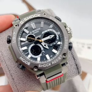 G นาฬิกาผู้ชาย รุ่น GST-B400 แนวสปอตซ์ 2 ระบบ ดิจิตอล และ อนาล็อค สายนาฬิกา ยางเรซิน ขนาด 50 มม แถมกล่องฟรี