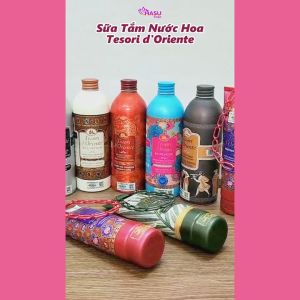 [GIẢM 5% ĐƠN 129K]Sữa Tắm Xích Tesori Trắng Da Hương Nước Hoa 250ML-500ML | Tesori D’Oriente Cao cấp Italia