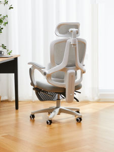 BOJOJAN | Ergonomic Reclining Office Chair with Back Support