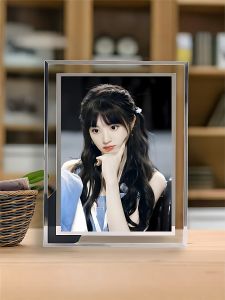 Khung Ảnh Thủy Tinh Pha Lê Trung Quốc Cho Phụ Nữ Bạn Bè Sinh Nhật Khung Ảnh Để Bàn Tần Siwei Đồ Chơi Anime Đồ Họa