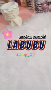Kunciran Rambut Scrunchie LABUBU: Motif Lengkap & 5 Variasi Warna