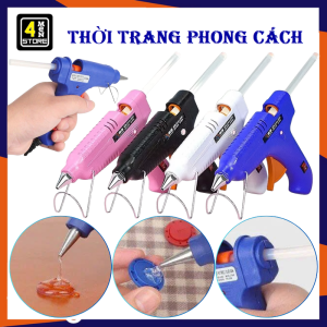 Súng Bắn Keo - Máy Bắn Keo Nến Mini Cầm Tay 20W Đa Năng - Máy Dán Keo Nóng Dùng Thủ Công Sửa Chữa Gia Đình
