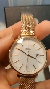 Jam Tangan Wanita Fashion Foxxil Analog Terbaru Rantai Pasir Mewah Stainless Steel Elegan Keren Kekinian