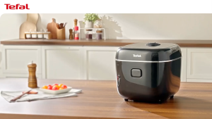 Tefal Delirice Max Fuzzy Logic 1.8L Rice Cooker RK7778 – 10 cups 13 programs 4mm spherical pot with ceramic coating