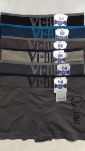 1 Pcs Celana Dalam Cowok Boxer Vi BB Bahan Lembut Elastis | CD Pria Dewasa Segi Empat Nyaman