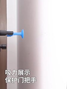 Nút Cao Su Chặn Tay Nắm Cửa Hút Tường Tránh Va Đập