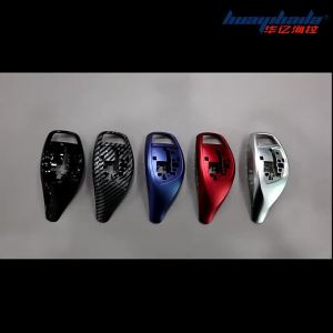 Replacement Gear Shift Cover For BMW F30 F31 F32 F10 3 5 7 Series Shifter gear knob Lever Panel Head Cover Sticker