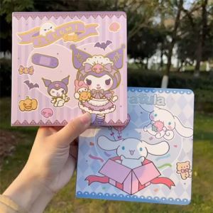 {Ready Stock} Sanrio Cartoon Square Notebook Journal Handbook Kuromi Melody Cinnamoroll Pudding Cute Girl Student Notepad