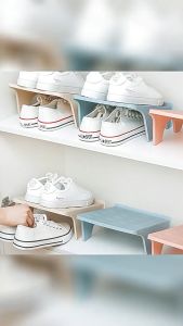 5Pcs Rack Shoes: A Space-Saving Layer Stack Shoe Organizer