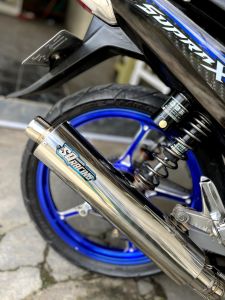 Knalpot Silencer Standar Racing SQ Supra X125 Knalpot ckd Supra X125