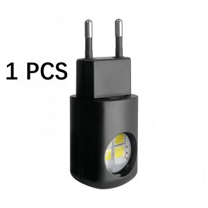 LED Light Plug In EU US Wall Night Lamp Hallway Wall Light With Auto Dusk To Dawn Sensor For Bedroom Home Bathroom Living Room