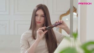 ข้ามพรมแดน USB ไร้สายชาร์จเครื่องหนีบผมตรงเครื่องหนีบผมแบบสองในหนึ่ง (USB ถูกเล่นไว้ 3 วิ่ง) ระบบ Pritech