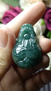 (Certificate) 100% Natural High Quality Natural Burmese Jade /Jadeite / Feicui Jade Pendant (附证书) 100%纯天然A货 龙龟 雕刻 翡翠 吊坠 假一赔十 精致上档次 手工雕刻 立体有形 水头油亮 值得收藏