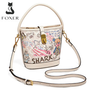 Foxer cửa hàng chính thức Túi đeo chéo & đeo vai Da PU chất lượng cao cấp Túi xách nữ xô túi xách