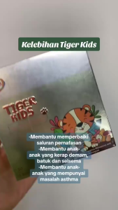 【buy 3 free 1】GKB Tiger Kids Immunity Booster 30s | Prebiotics Probiotic Multivitamin for Kids Kuatkan Imuniti Anak Anak 儿童增加免疫力
