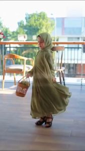 COD Fathia Dress Kids Ceruty apk Payet Untuk Usia 10-12th Dress Anak Perempuan Fashion Terbaru 2025